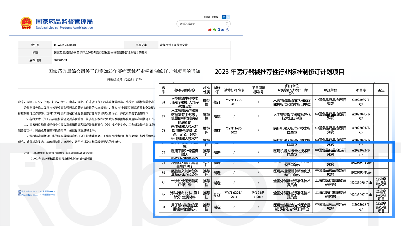 2023國家醫療器械行業標準修訂計劃公布！醫用下肢外骨骼入選目錄！